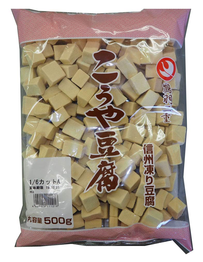 Amazon | 登喜和冷凍食品 高野豆腐 1/6カットA 500g×2袋 | 登喜和冷凍