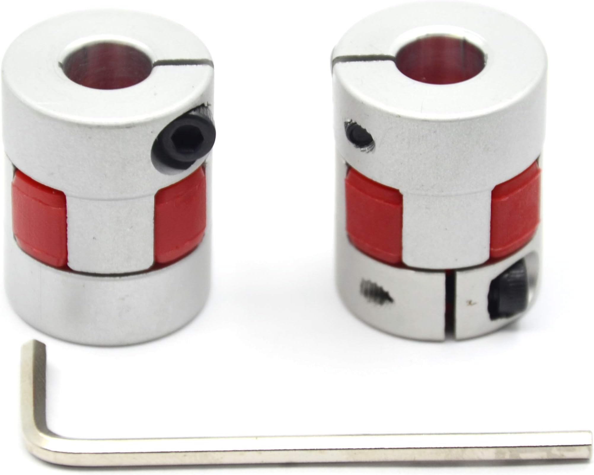 Flexible Wellenkupplung RB D25L30 8/10mm - Aluminium Kupplung 3Nm