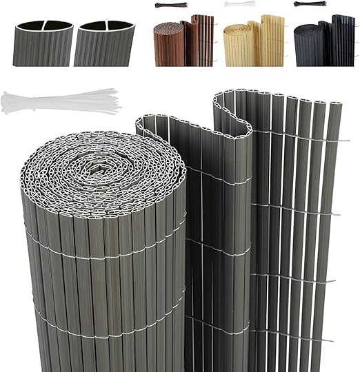 Amazon.de Sekey PVC Sichtschutzmatte Stabiler Sichtschutzzaun mit