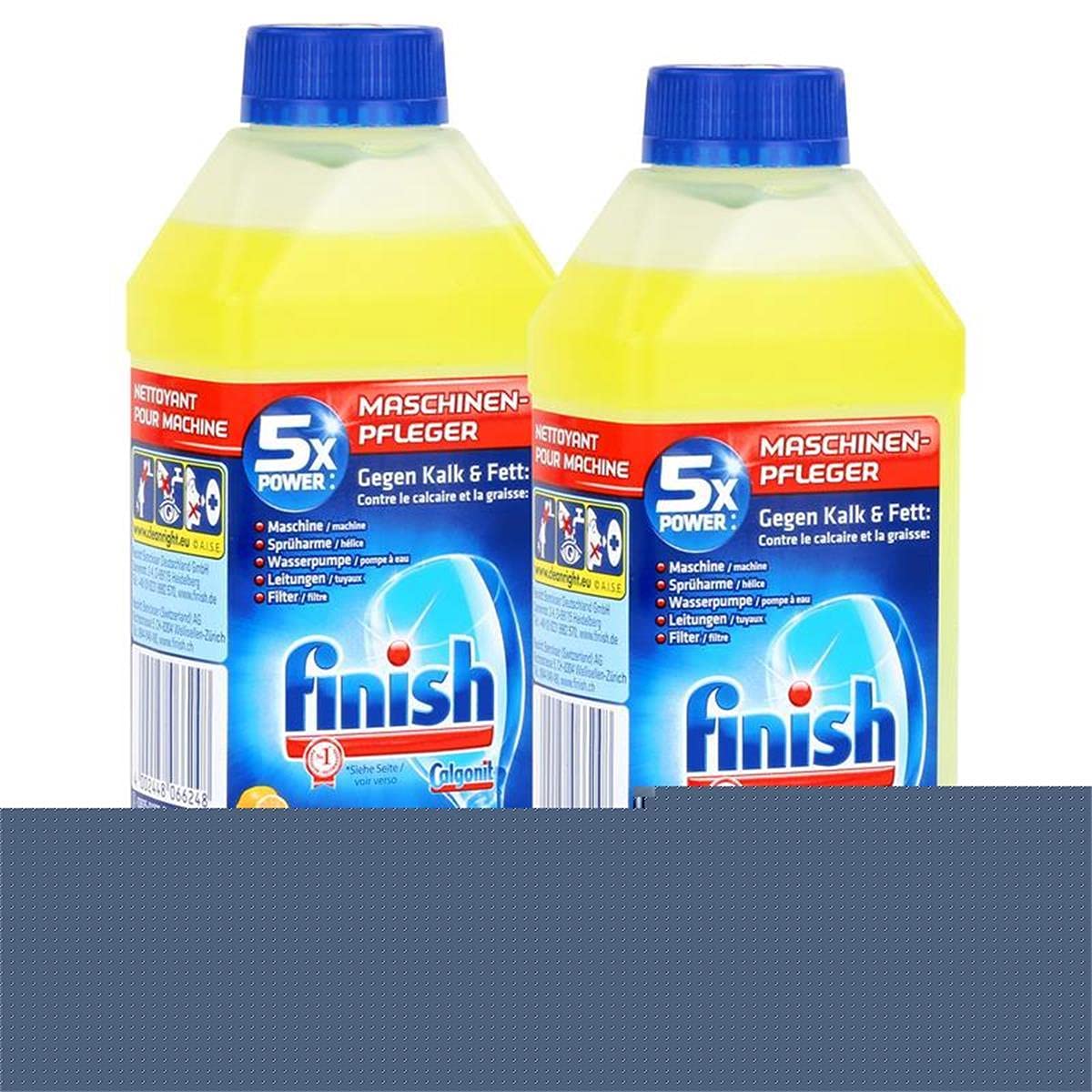 Finish Maschinenpfleger Citrus DUO Spülmaschinenreiniger 500ml (2x 250ml)