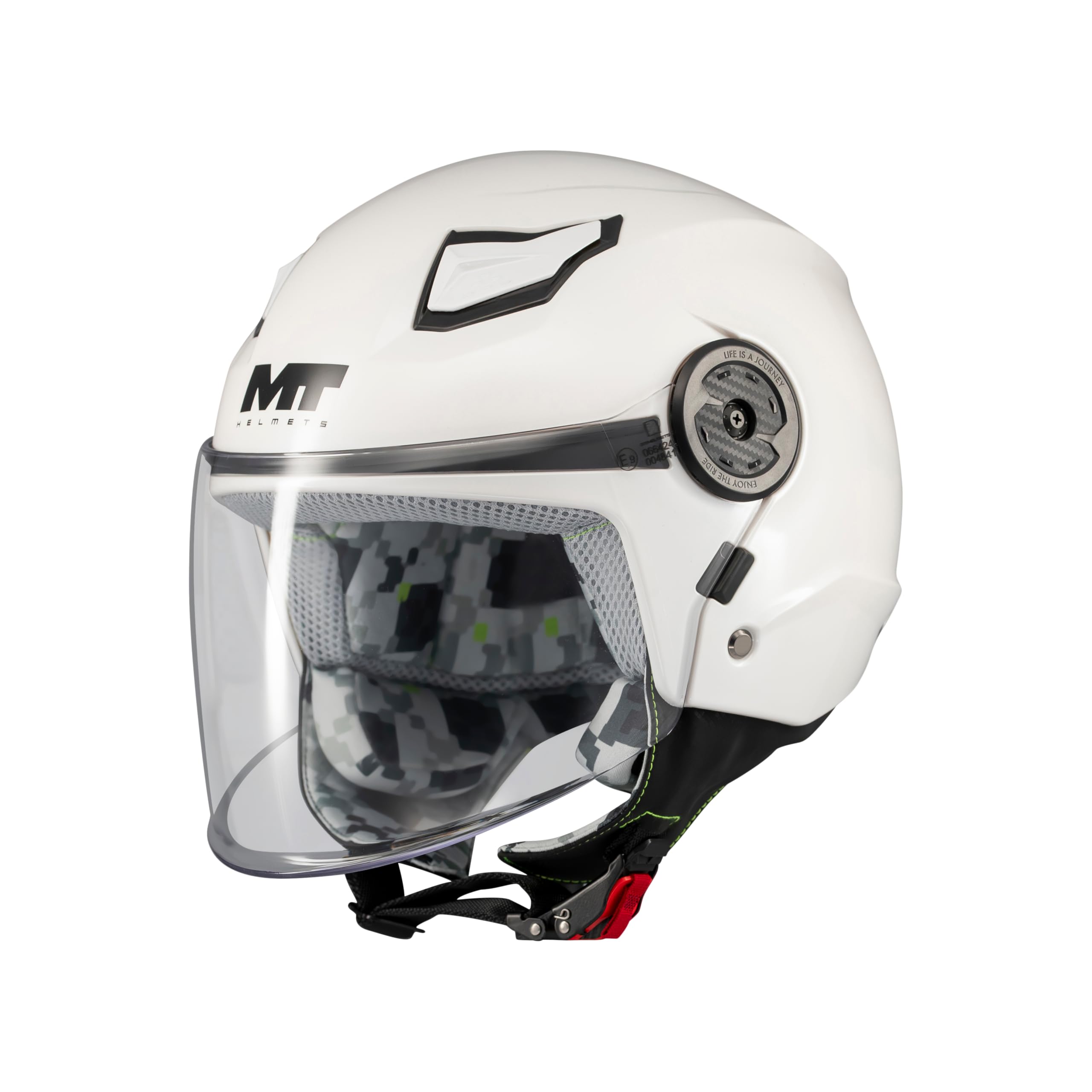 MT Helmets Lite – Casco Moto Infantil Ligero y Seguro con Interior Lavable, Cierre Micrométrico y Calota HIRP | Ideal para Scooter o Quad | Homologado ECE 22.06