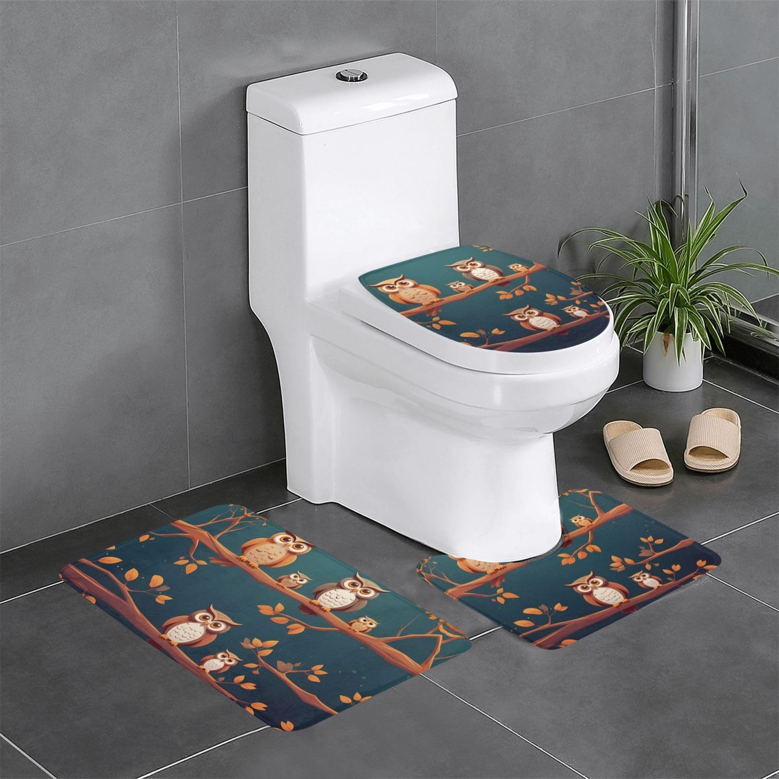 Tapis de salle de bain antidérapants – Évitez les glissades aux WC et à la coiffeuse