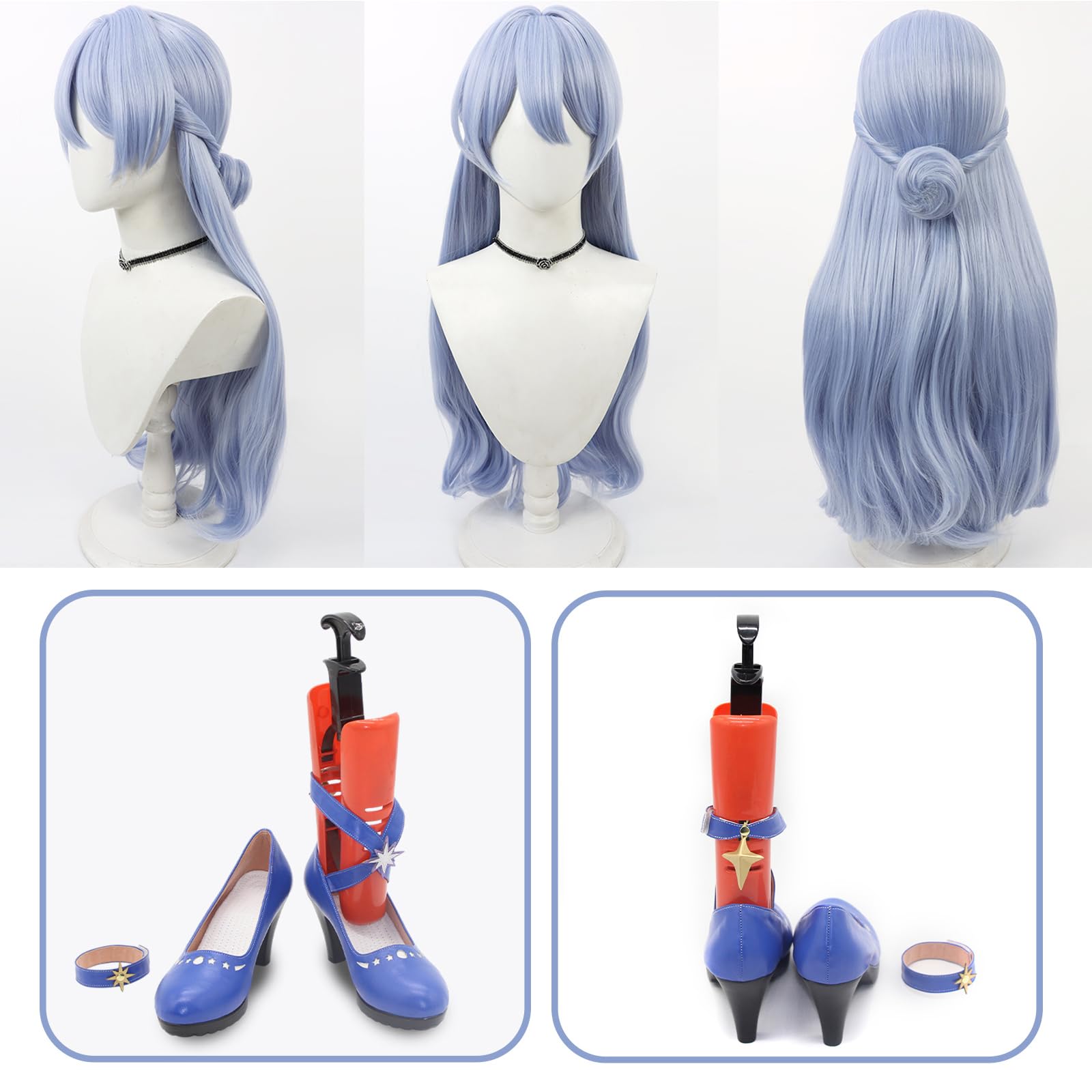 Amazon.co.jp: [Plazhen] 崩壊:スターレイル ロビン コスプレ衣装 髪