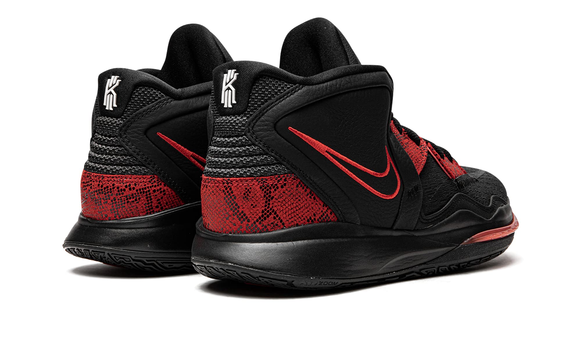 nike kyrie 7 basketball shoes black and red