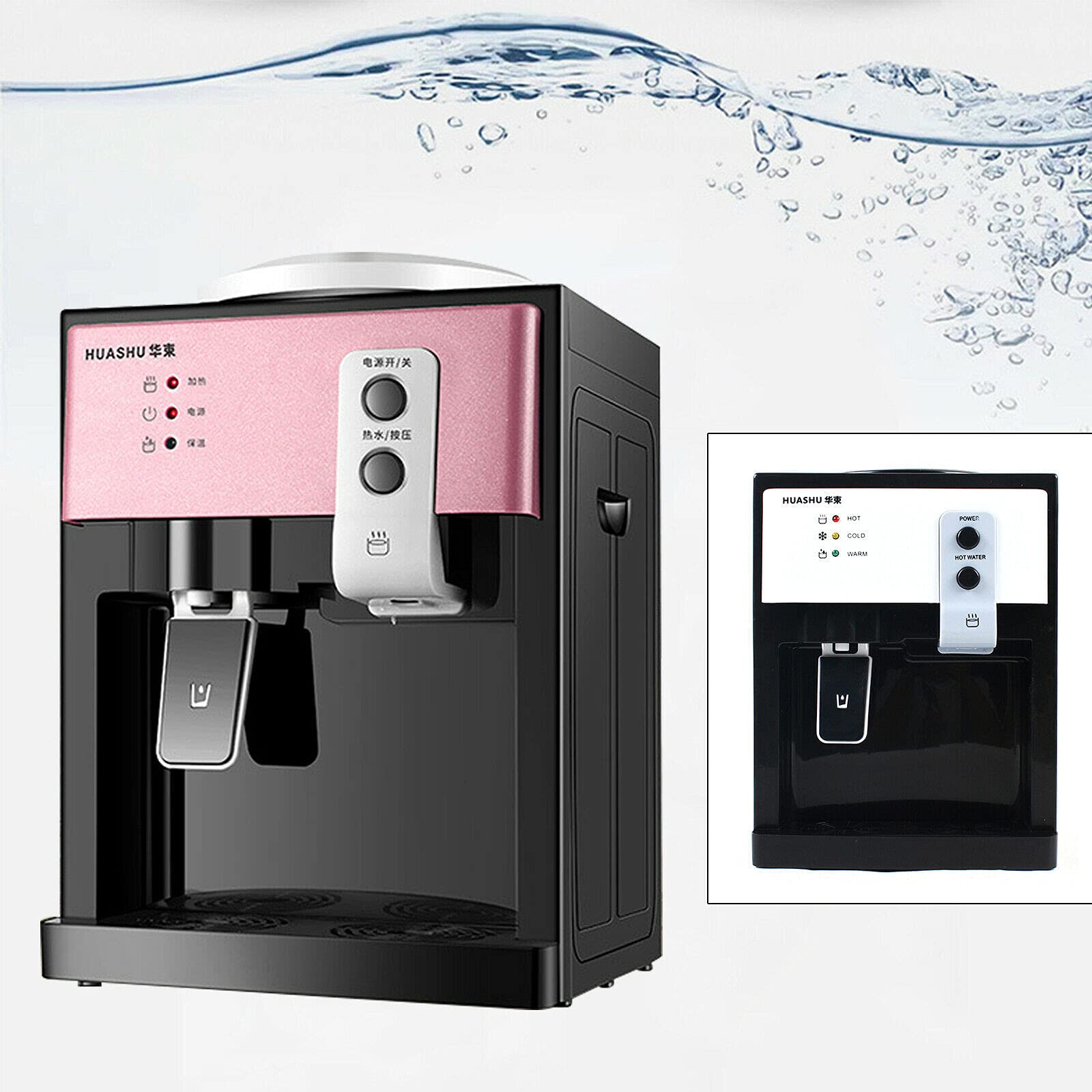 Elektrischer Kalt- Und Heißwasserspender – Leiser Stand-Wasserspender Für Zuhause, Küche Und Büro (Wasserflasche Nicht Enthalten)