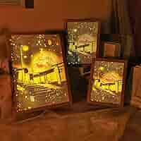 LEDライト付きアート壁掛け風景画 LEDライト付きアート壁掛け風景画 Amazon.co.jp: LEDライト付き