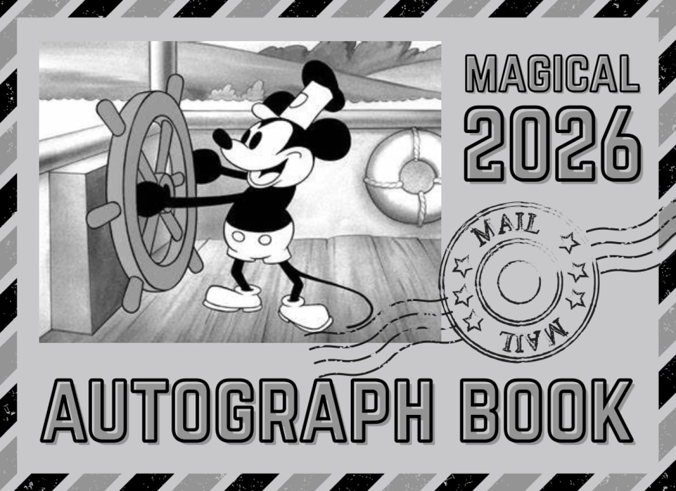 Autograph Book With Inspirational Quotes: A Gift for Children to Collect Signatures of Characters, Photos and Theme Park Memories; A Keepsake to a Magical Vacation Reveal (Autograph Book Series)
