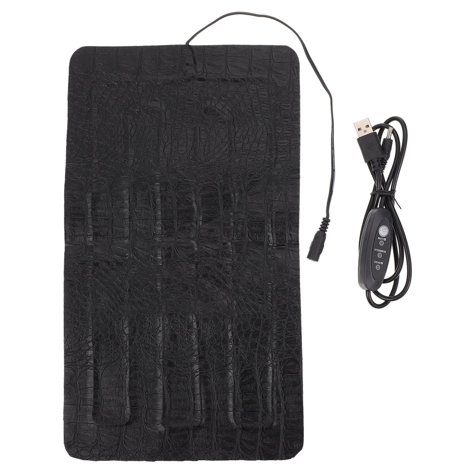 Angoily 1 Pc Almohadilla Térmica para Mascotas Termostato Reptil Animales De Invierno Manta De Calefacción De Invierno Estera De Calor Reptil Reptichip Interior Almohadilla Menstrual Cuero