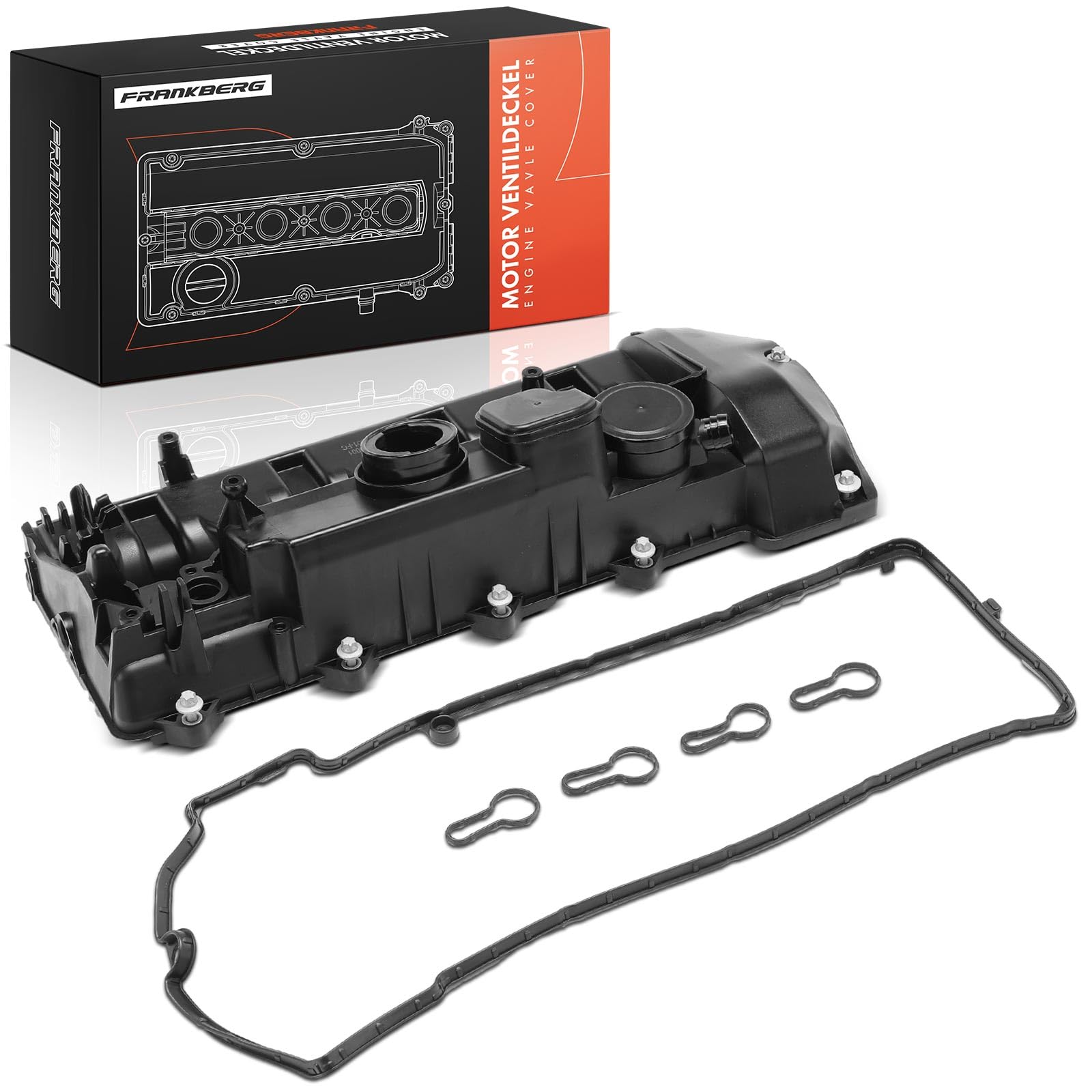 Frankberg Coperchio testata Cilindro Compatibile con Classe E W211 E 200 CDi Classe E T-Model S211 E 200 CDi Classe E W211 E 220 CDi Classe C W204 C 220 CDi Classe E Pianale/Telaio VF211 A6460102230