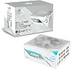 ASUS ROG Thor 1200W Platinum III White - Power Supply 80 Plus Platinum Certified, ATX 3.1, PCIE 5.1, GaN MOSFET, GPU-First IVS, Magnetic OLED Display, Turbo Mode, 10 Years