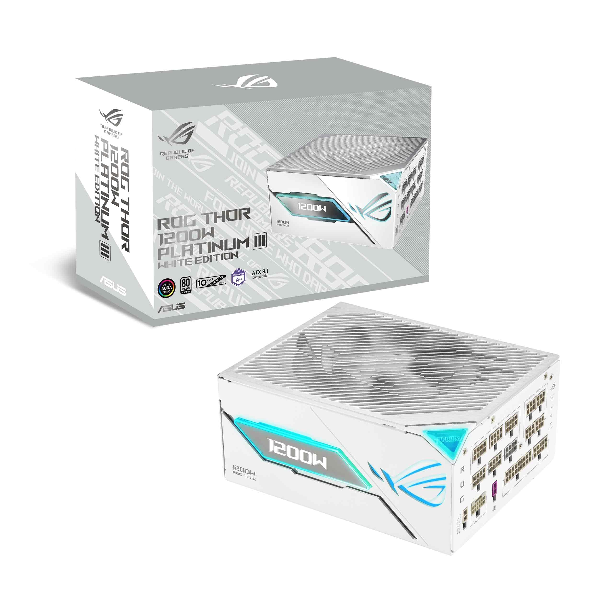 Amazon | ASUS PSU ROG Thor 1200W Platinum III White Edition ATX
