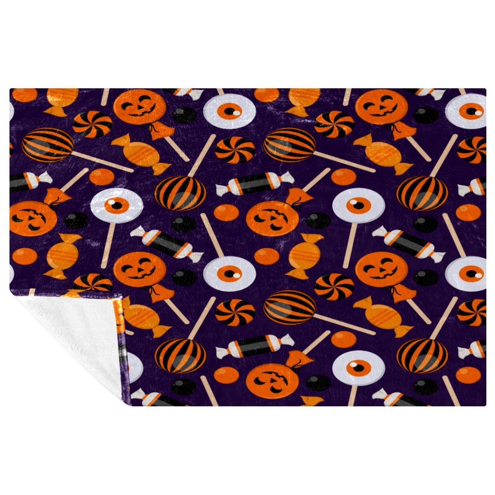 Couverture douce et chaude Halloween : finissez-en avec le froid sur votre canapé