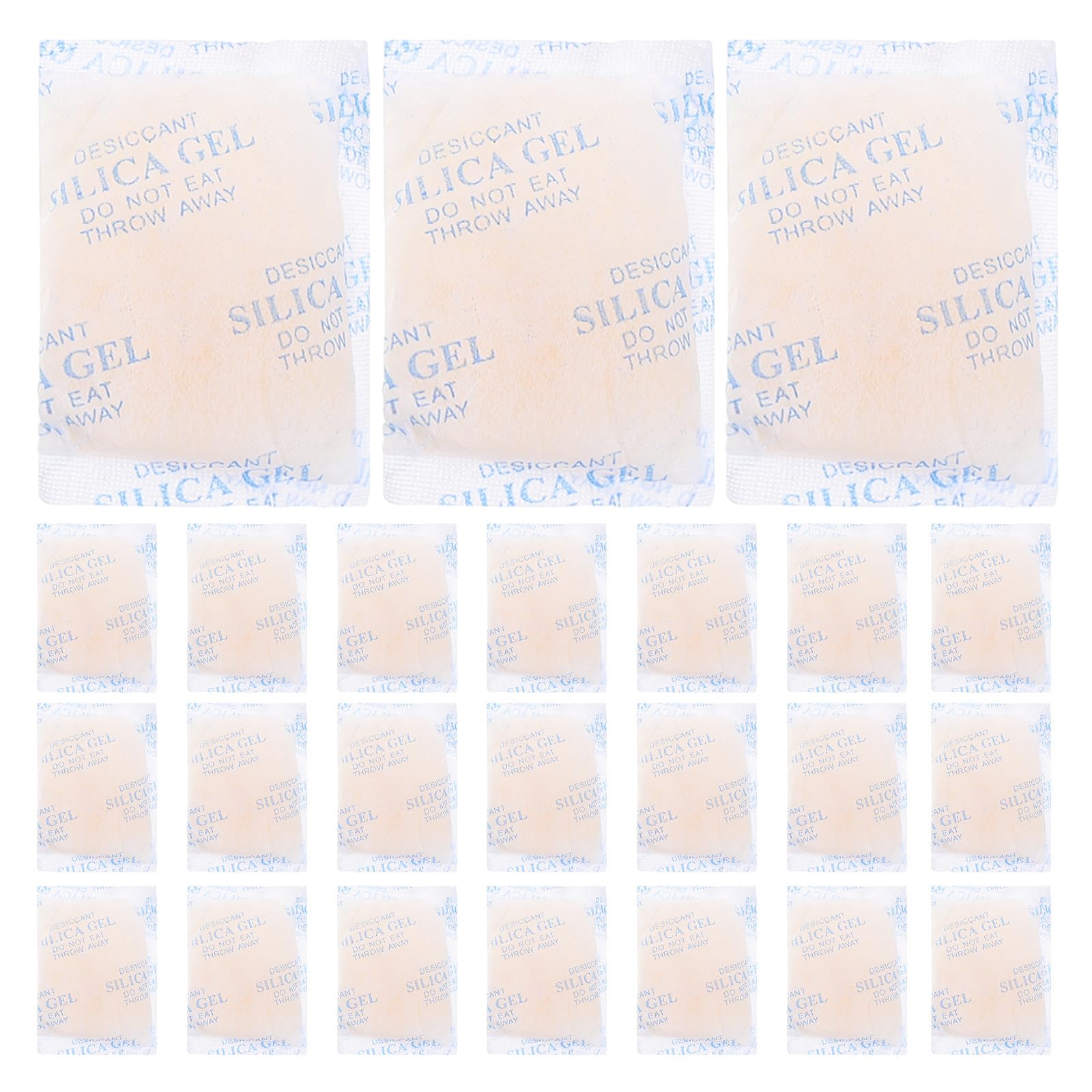 Sachets Déshydratants Alimentaires en Gel de Silice 50 Pcs 20 G