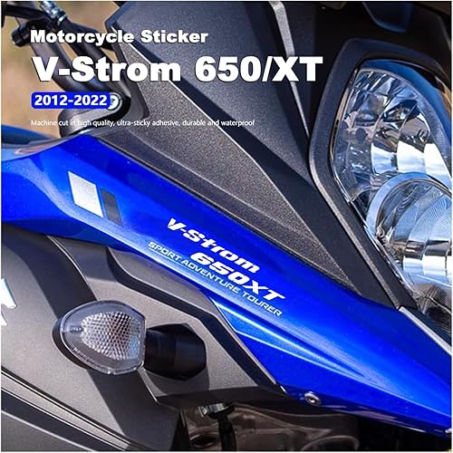 Miniatura 2 de WITTSY Motorcycle Stickers Waterproof Body Decal V-Strom 650 XT 2019 Accessories for Suzuki VStrom DL 650 XT 650XT 2012-2022 (Color  Gris)