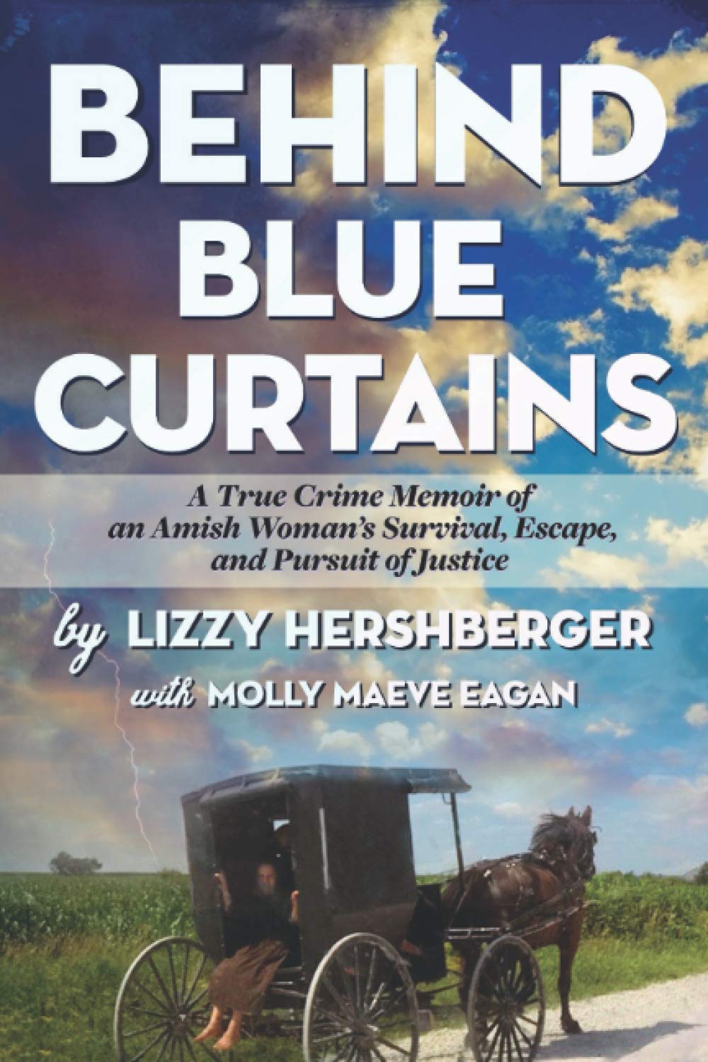 Behind Blue Curtains: A True Crime Memoir of an Amish Woman's Survival, Escape, and Pursuit of Justice (Amish True Crime)
