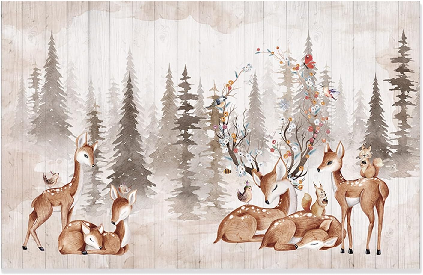 Woodland Nursery Wall Decal