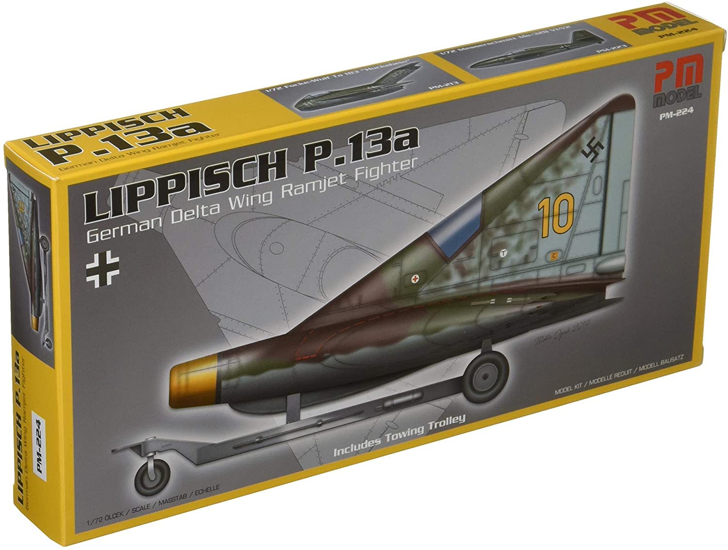 Amazon | PMモデル 1/72 ドイツ空軍 リピッシュ P.13a プラモデル