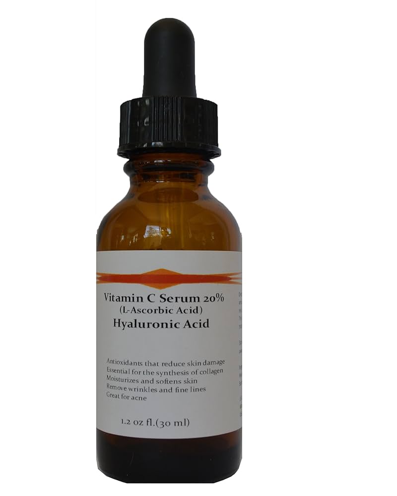 Amazon.com: Vitamin C Skin Serum 20% (L-ascorbic Acid) with