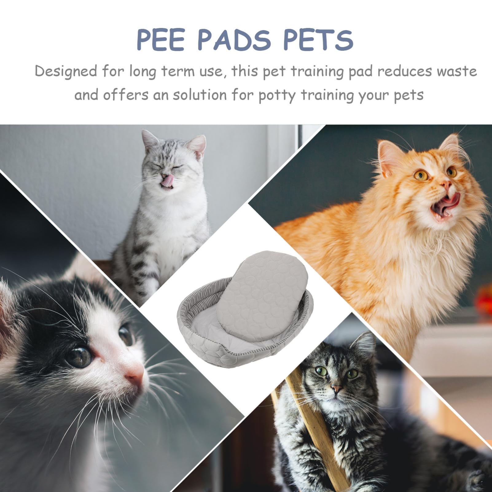 Tappetini Igienici per Cani Riutilizzabili Tappetini Lavabili per Addestramento degli Animali Domestici Tappetino per Cuccia Super Assorbente per Box Divano Gabbia
