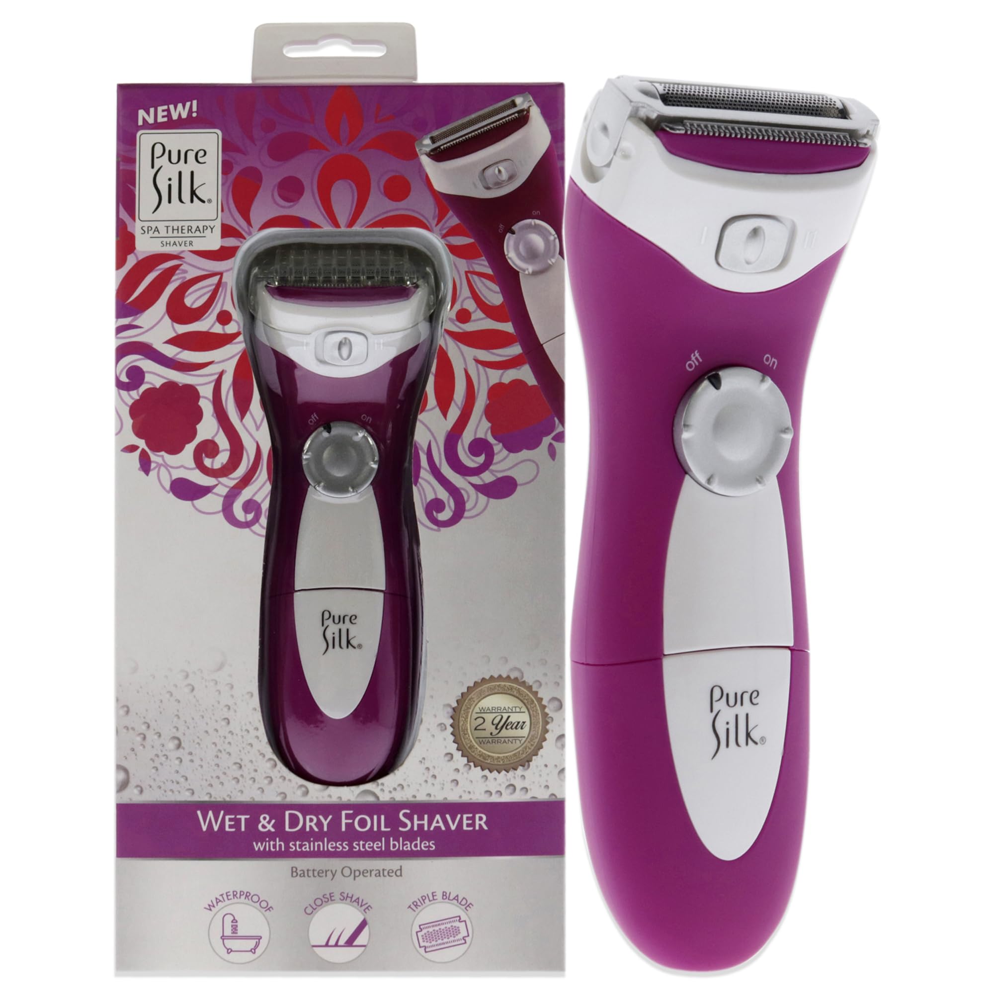 Pure Silk Hair Remover by Barbasol for Women - 1 Pc Hair Remover