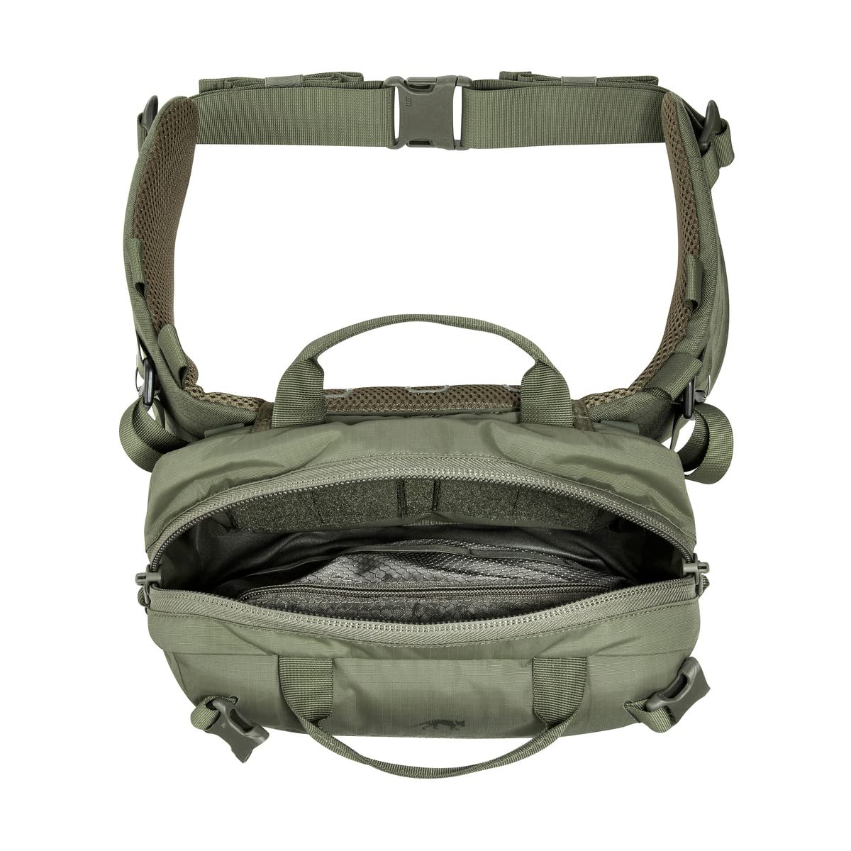 Tasmanian Tiger TT Modular Hip Bag 3 - große Taktische 5 Liter Hüft-Tasche, vielseitige Rucksack Zusatz-Tasche mit separat als Warrior Belt verwendbarem Hüft-Gurt und Lasercut Molle