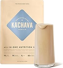 Ka’Chava Whole Body Meal Shake Vanilla 2 lb – Vegan Protein Powder with 85+ Superfoods & Greens – Plant-Based Meal Replacement with Probiotics & Digestive Enzymes – Gluten & Dairy Free (15 Servings)
