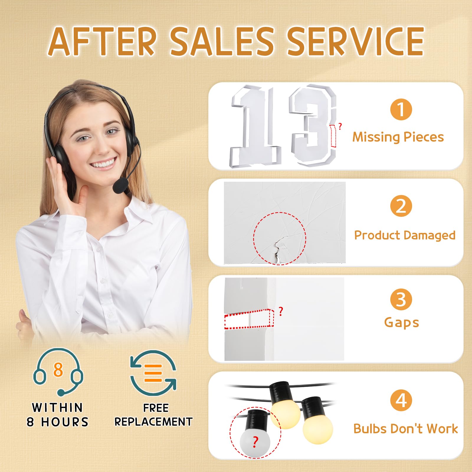 imprsv 3FT Marquee Light Up Numbers,13th Birthday Decorations, DIY Marquee Numbers for Birthday Decorations, Party Decorations Birthday Party Decor,Mosaic Number 13,Pre-Cut Foam Board Kit