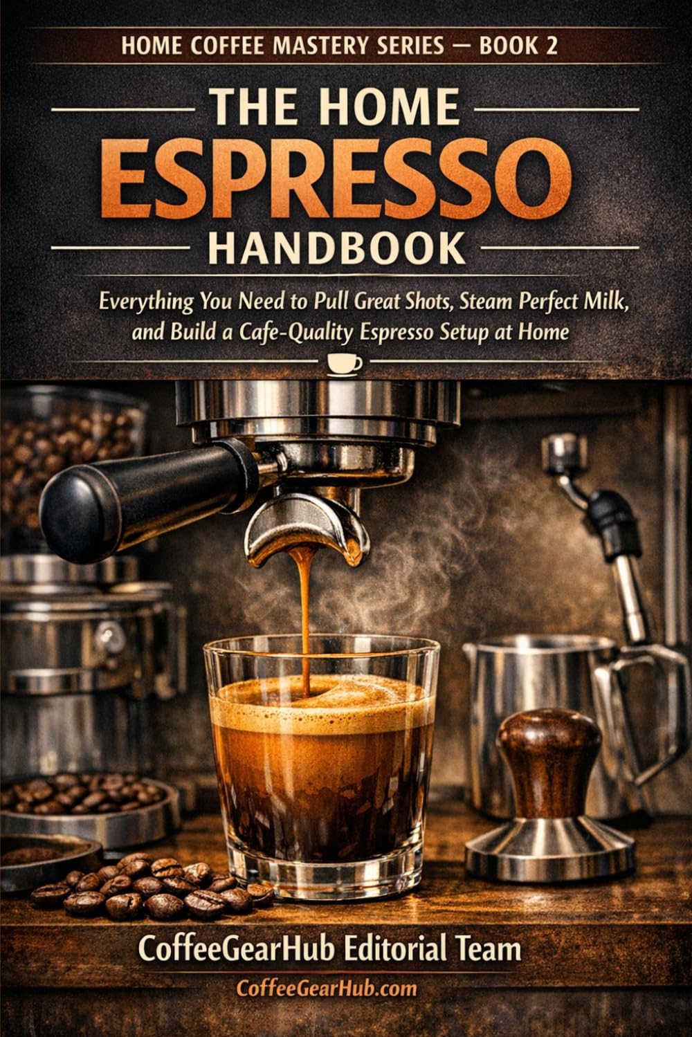 The Home Espresso Handbook: Everything You Need to Pull Great Shots, Steam Perfect Milk, and Build a Café-Quality Espresso Setup at Home (Home Coffee Mastery Series)