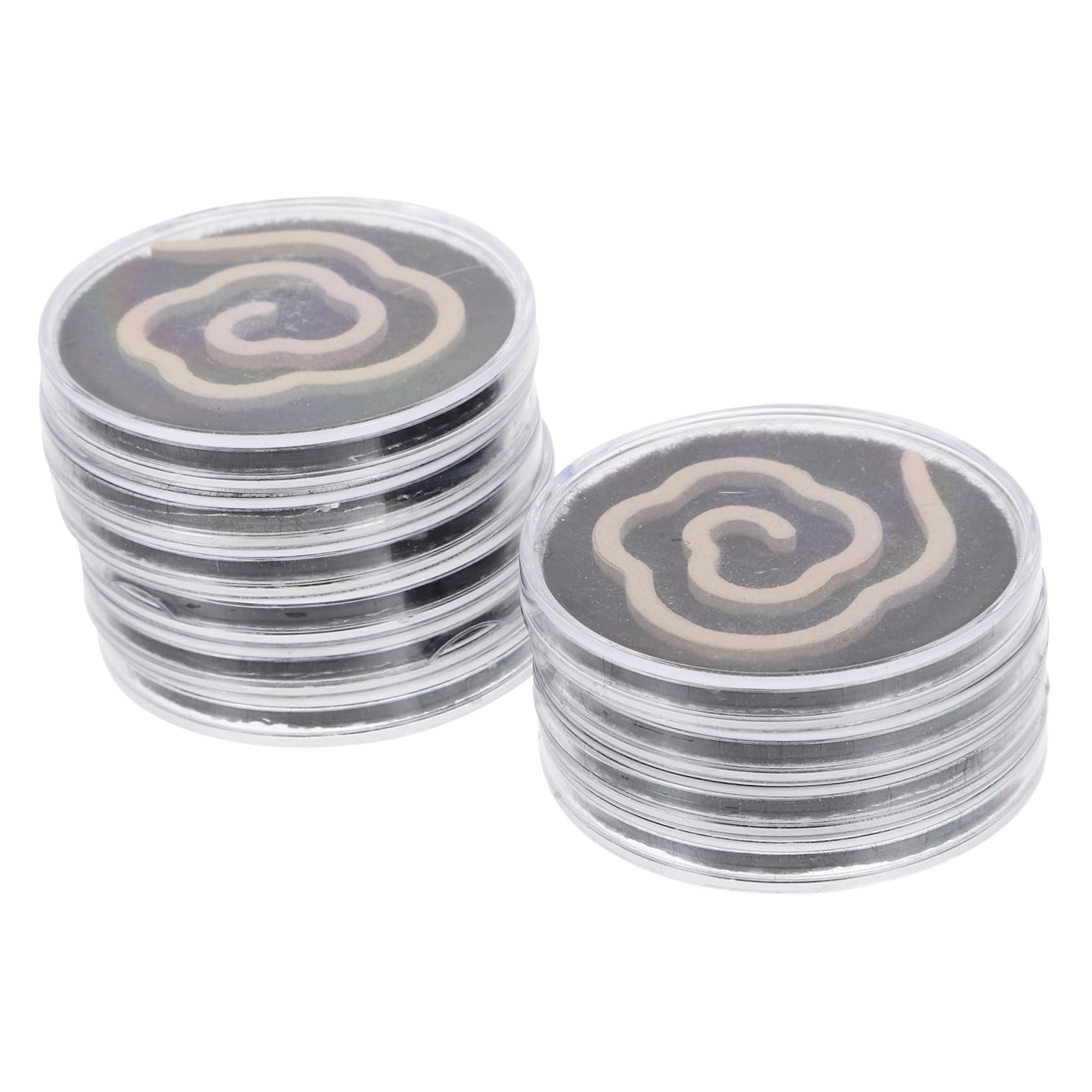 MAGICLULU 5 Sätze Natürliche Xiangyun-dufttabletten Brenner Schlafende Räucherstäbchen Räucherspiralen Für Zu Hause Aromaspulen Duft-räucherstäbchen Duftspulen Natürlicher Duft 10 Stück * 5