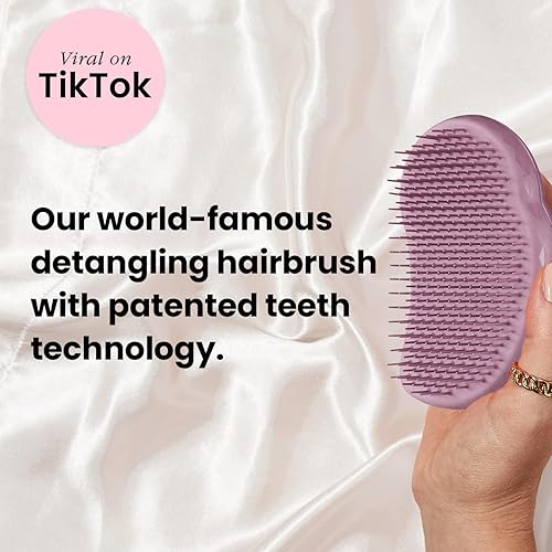 Miniatura 2 de Tangle Teezer El cepillo desenredante original fino y frágil, cepillo desenredante para cabello seco y húmedo para cabello teñido fino, frágil y
