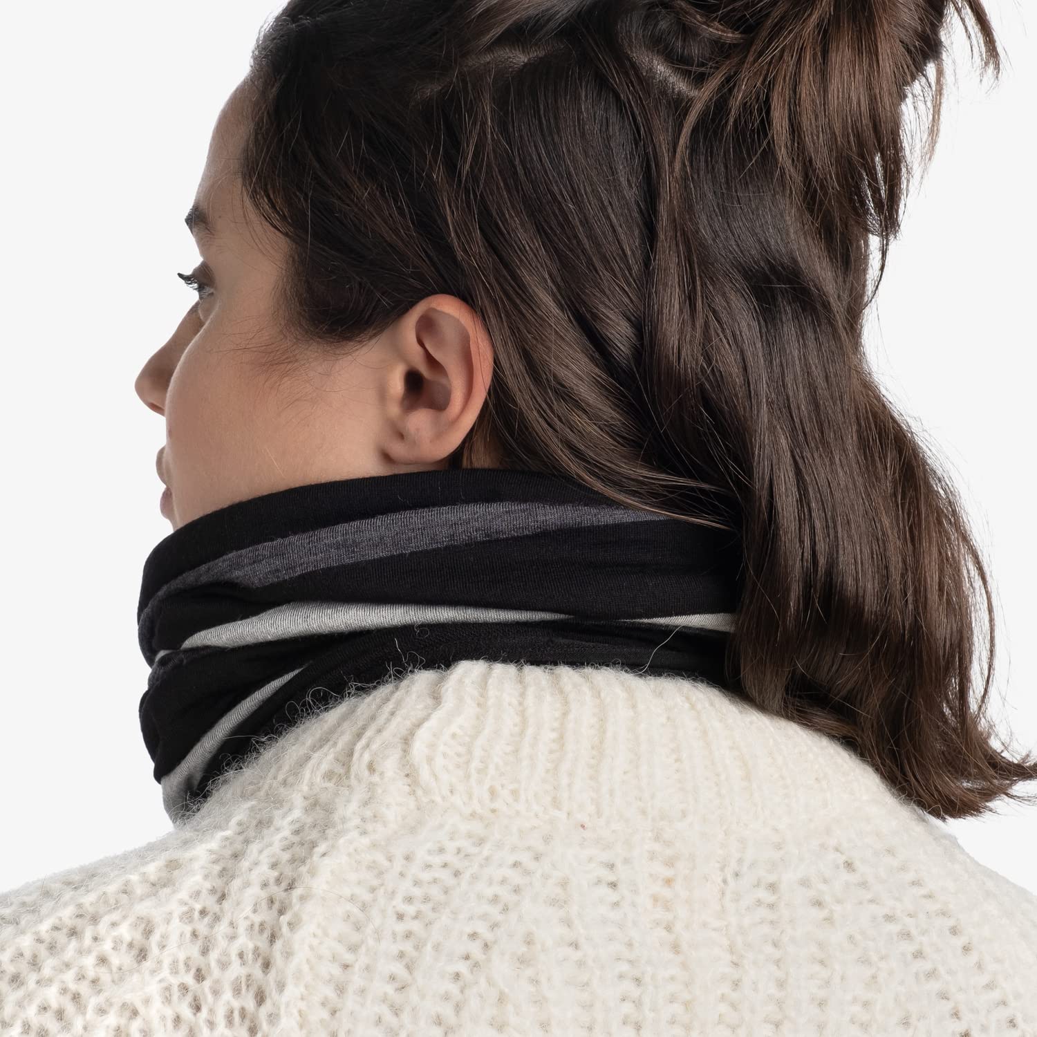 Buff Graphite Merino Wollmütze Lightweight