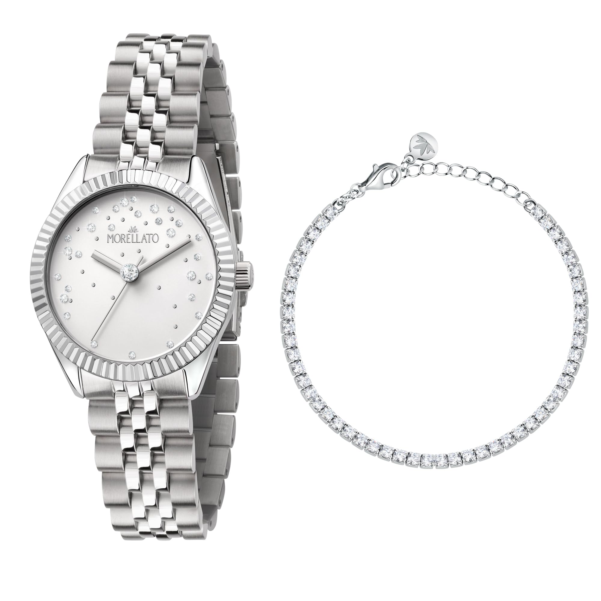 Morellato Orologio Donna, Solo tempo, Analogico, 32 mm, Collezione MAGIA, Special Pack con Bracciale
