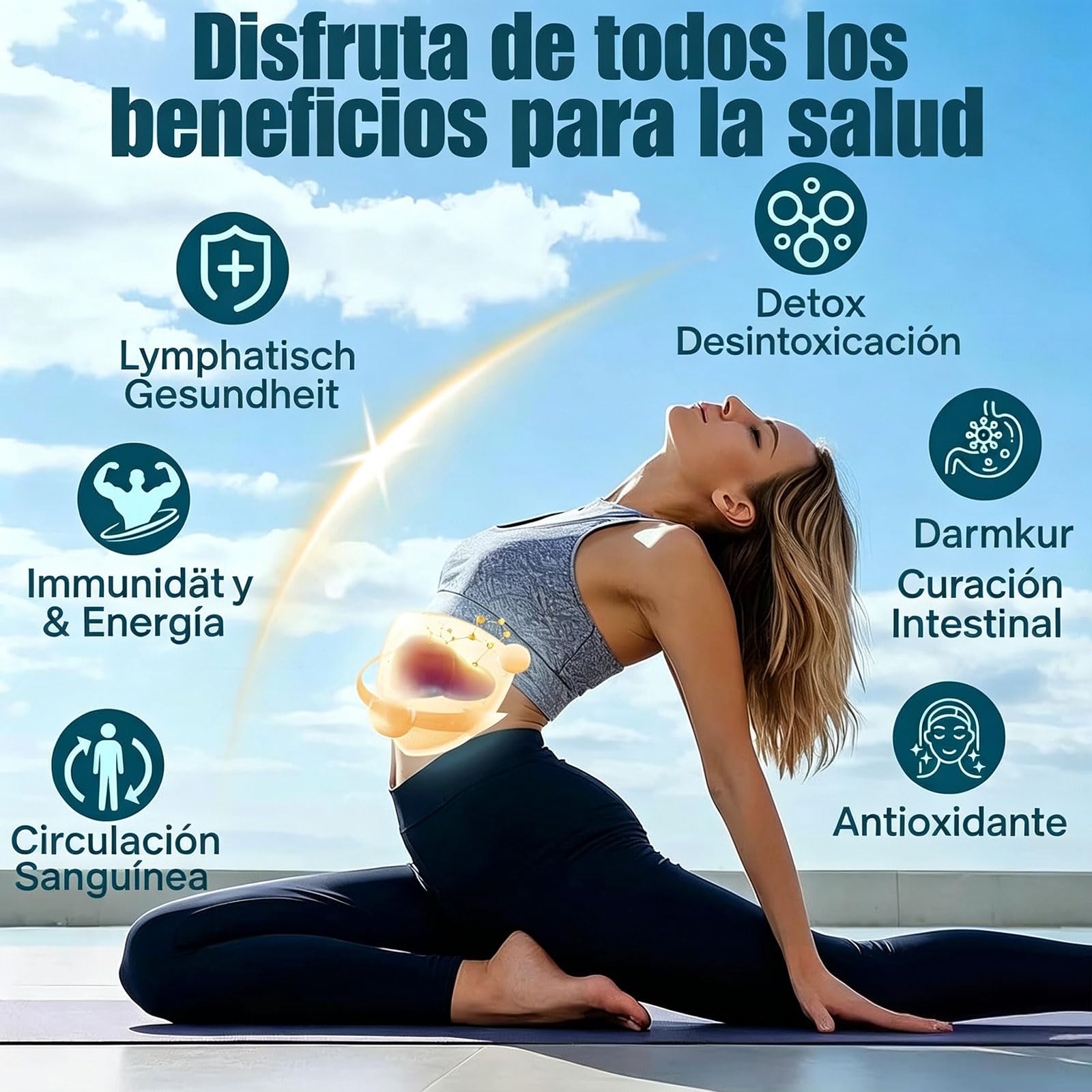 Linfia Drenaje Linfático Gotas, 2026 Nuevas Gotas de Drenaje Linfático para linforia, Naturales a base de hierbas, Senza Glutine, para hombres y mujeres (2)
