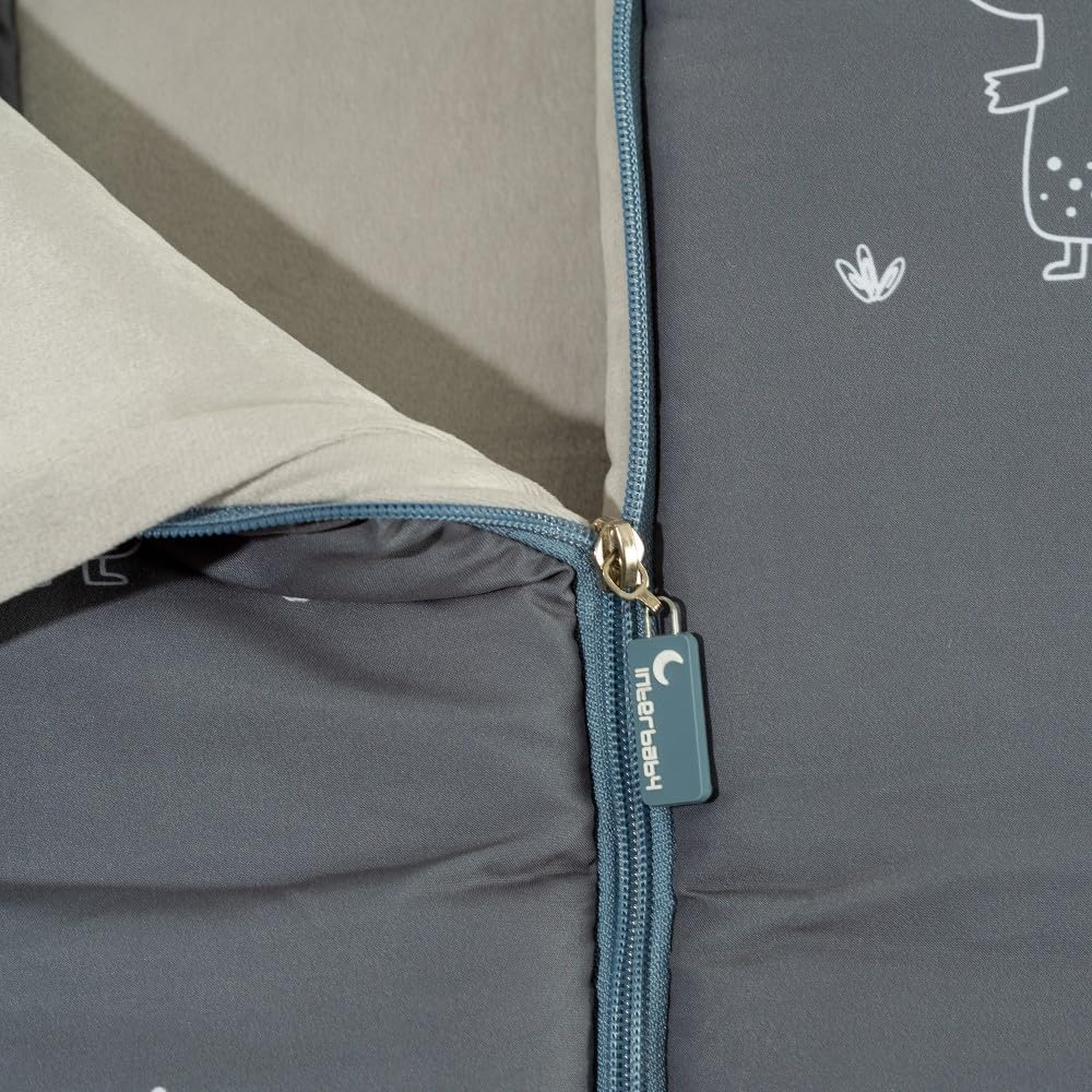 DANIELSTORE Saco Silla de Paseo Polar de Invierno Elige tu modelo (Dino gris 22)