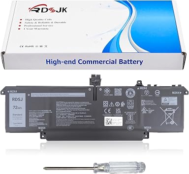 P83V9 Laptop Battery for Dell Precision 5470 5480 5490 P154G P154G001 P154G002 Series CDTT2 YXP8T 0CDTT2 0YXP8T 15.4V 72Wh 4442mAh