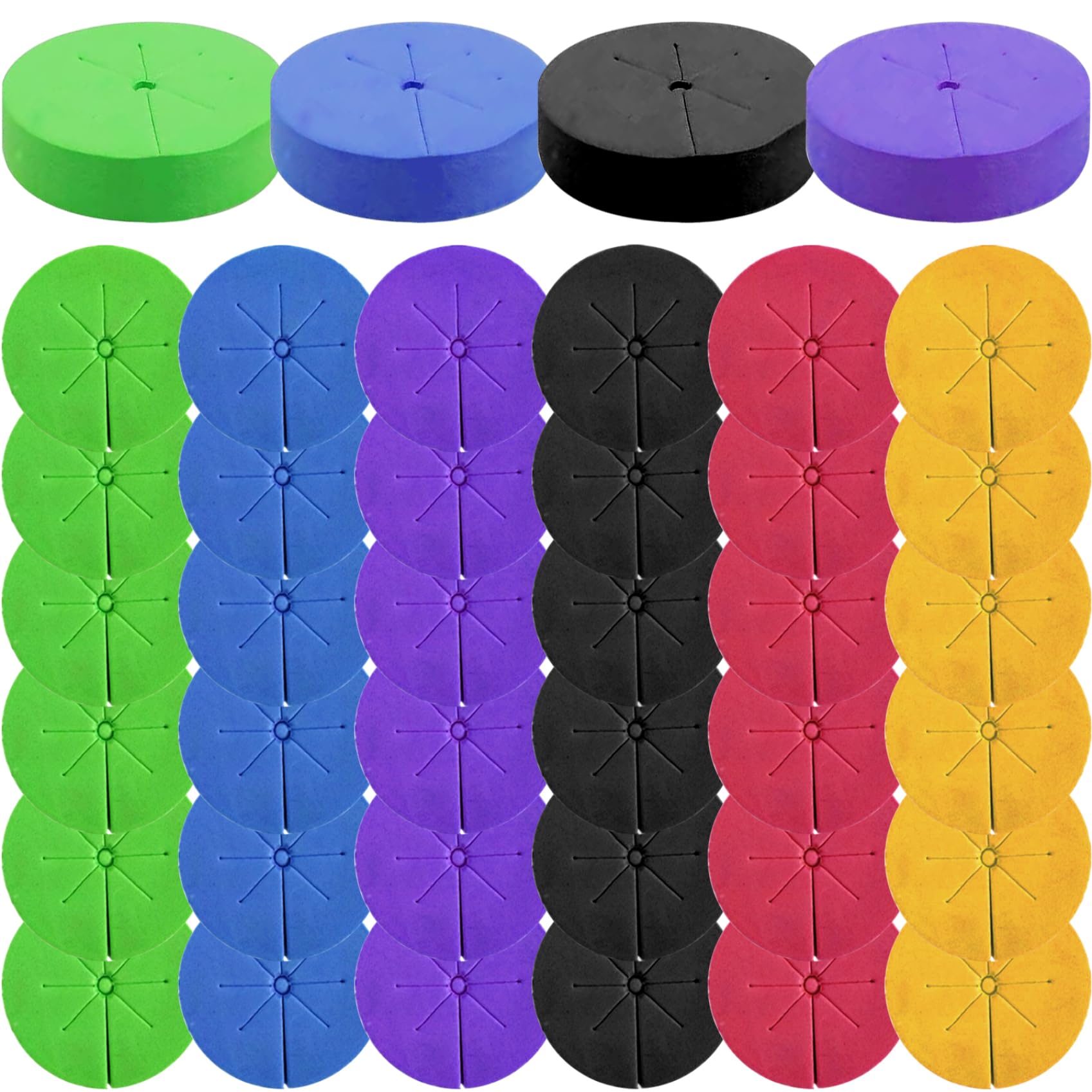QmjdDymx Hydrocultuur Sponzen, 40 stuks klonen kragen QmjdDymx Hydrocultuur Sponzen, 40 stuks klonen kragen