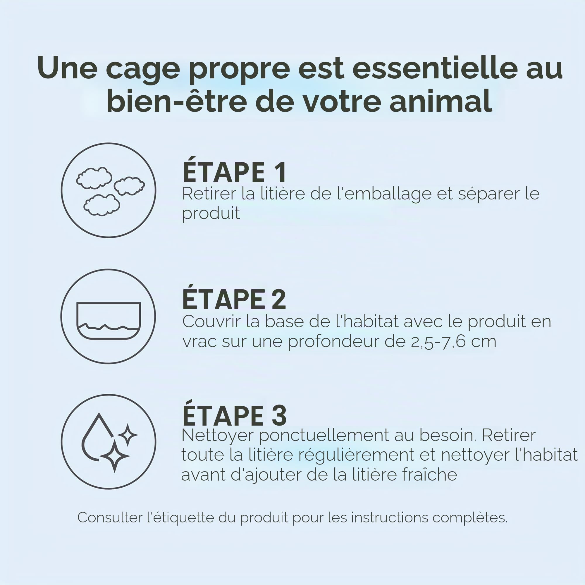 Kaytee Clean & Cozy : litière en papier, super absorbante