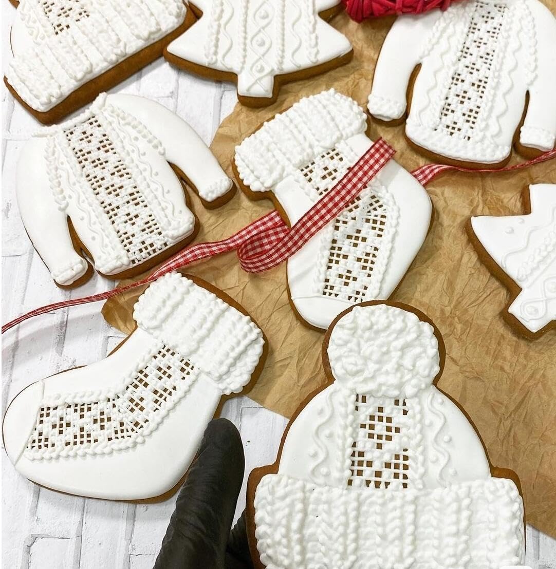 Holiday Sweater Ugly Sweater Cookie Cutter Kit Ugly Sweater Party