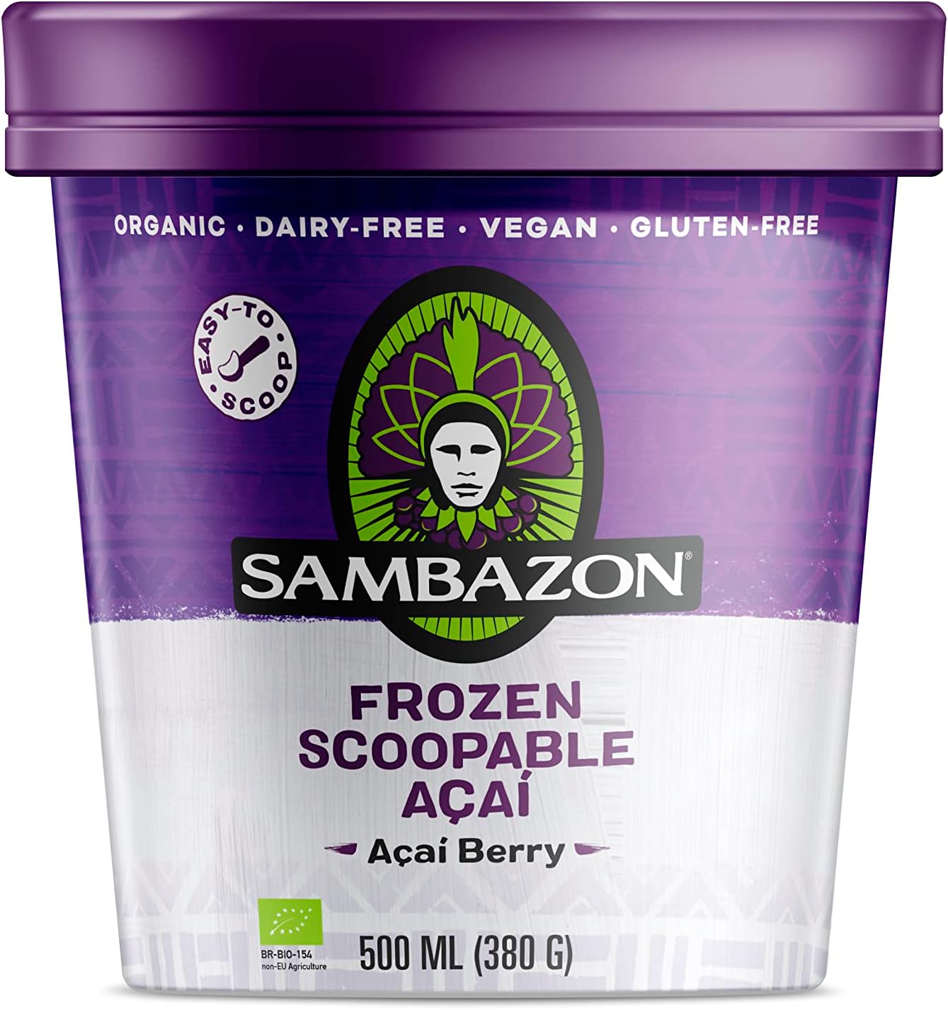 Sambazon Scoopable Acai, 500 ml (Frozen) : Amazon.co.uk: Grocery