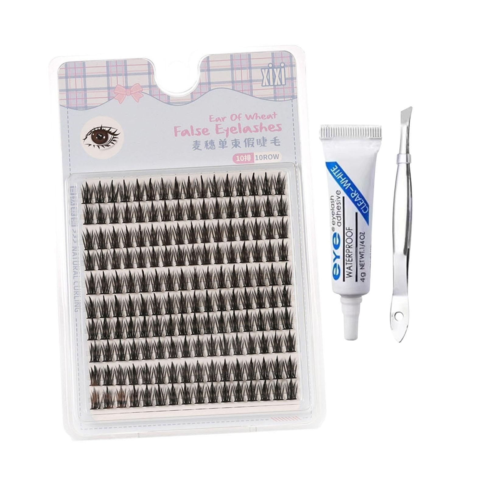Calandis™ 4Xfake Eye Lashes Makeup Diy Individual Lash Clusters For Party Wedding Dating Style D | False Eyelashes & Adhesives | Eyes | Makeup | Health & Beauty-image-20