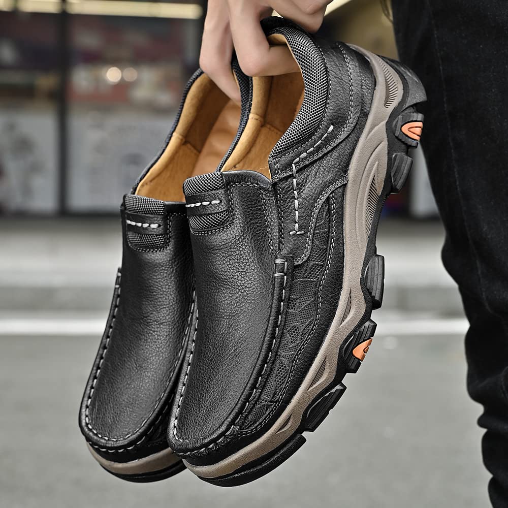 MEIION Jackson - Orthopädische Schuhe für Männer Laufschuhe Herren Trainer Atmungsaktive Trainingsschuhe Joggingschuhe Weiche Dicke Sohle Bequeme Leichte Turnschuhe
