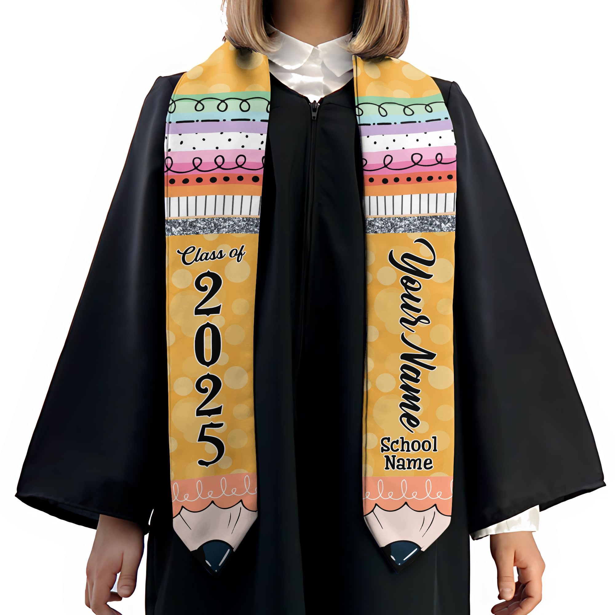 Church Atelier Clergy Stole Embroidered with Grapevine and Wheat Ecru