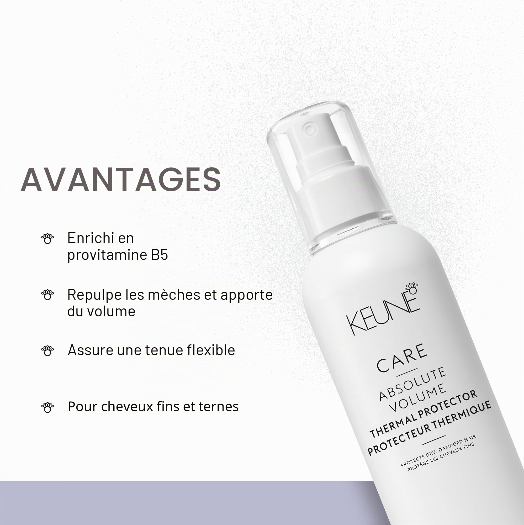 Keune Care Line Absolute Volume Thermal Protectant Soin capillaire 200ml