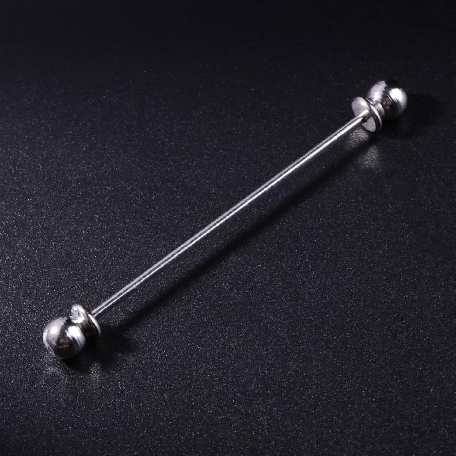 Men Shirt Pins Tie Clip Collar Clasp Business Wedding Brooch Bar Ornament