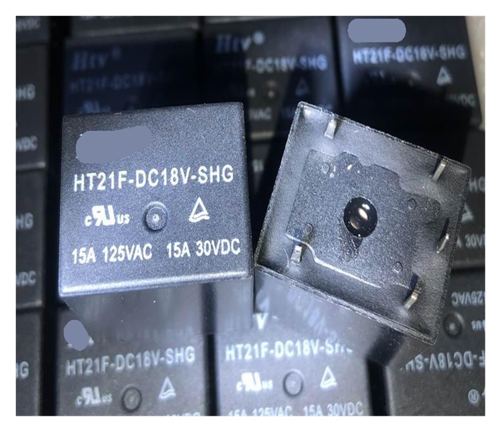 Relé HT21F-DC18V-SHG de alta precisión 22F-1C-18V-15A con contactos de plata