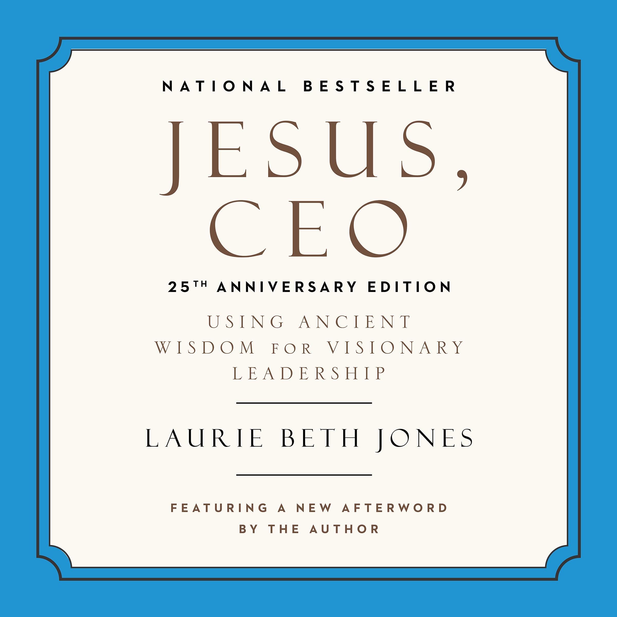 Cover art for Jesus, CEO (25th Anniversary Edition)
