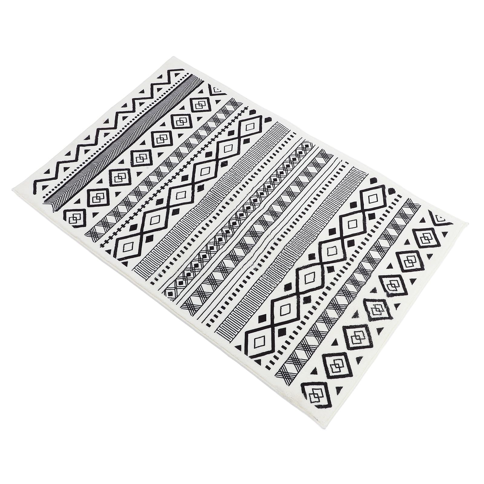 Alfombra geométrica para exteriores Toyvian ideal para renovar el suelo de tu terraza o jardín