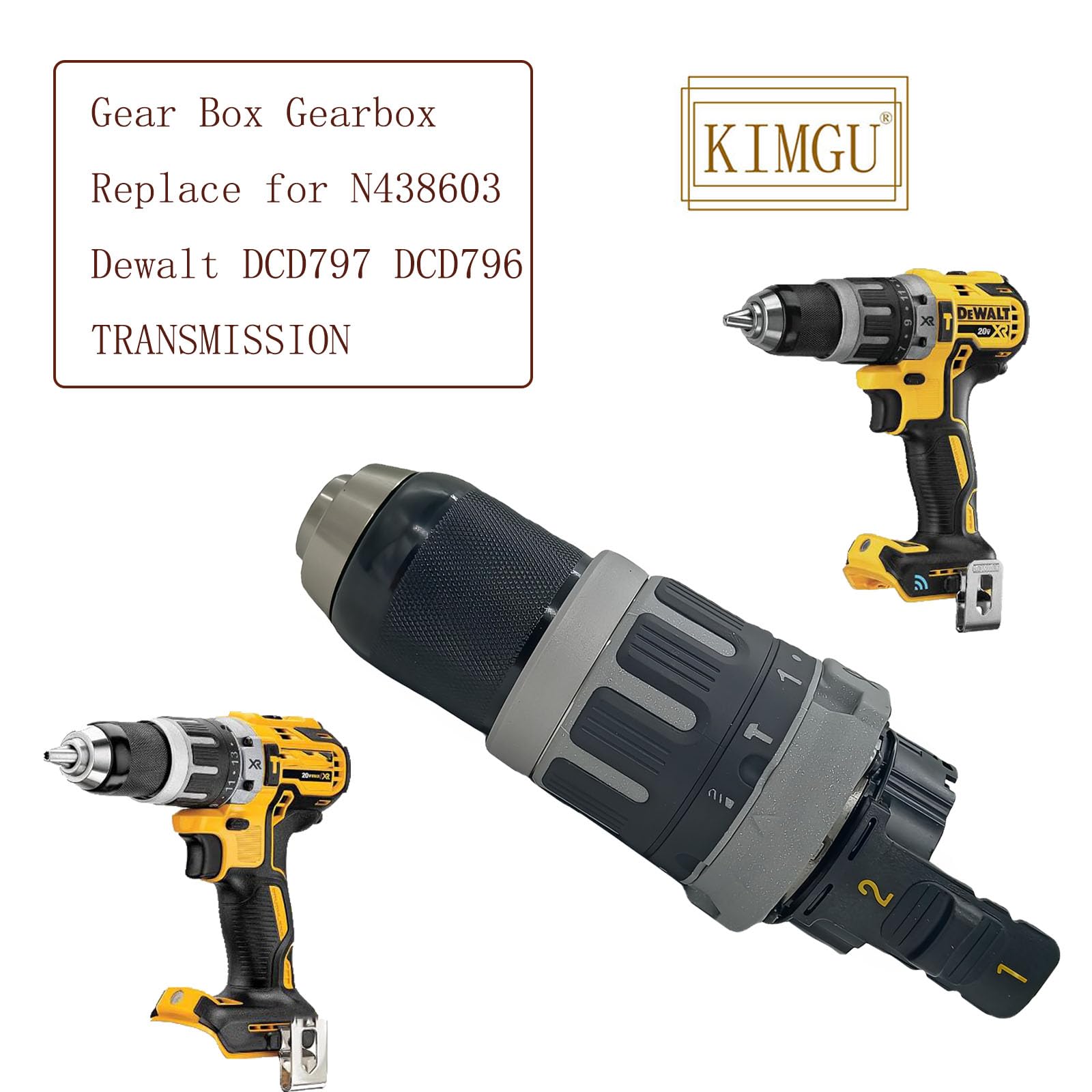N438603 Gear Box Replace for Dewalt DCD797 DCD796