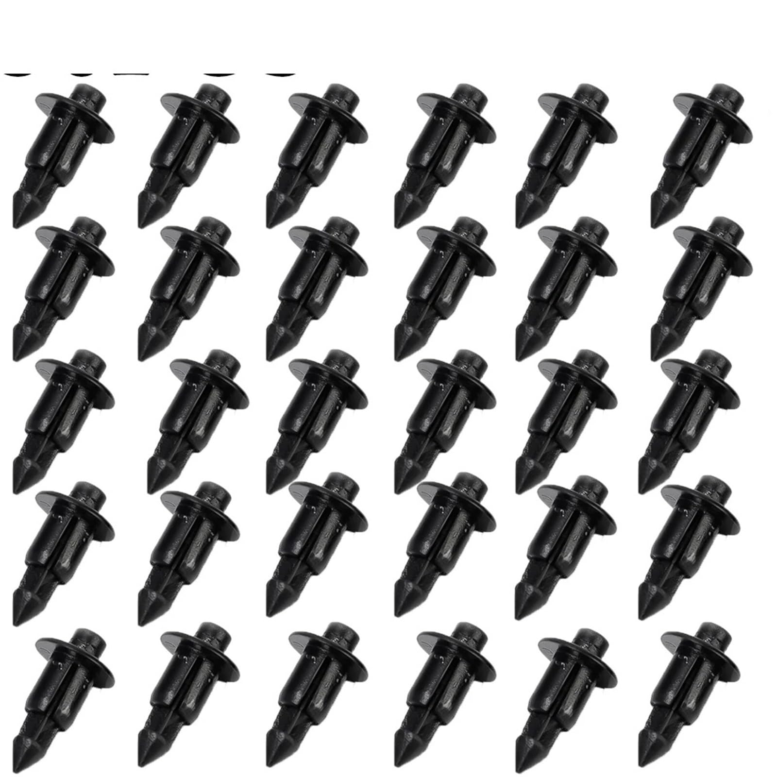 YTQMoreBNZ Motorcycle Plastic Rivet Fasteners For Suzuki Kawasaki Sports Car Motorcycle Shell Fastener Clips Rivet Auto Accessories Tools(30PCS)