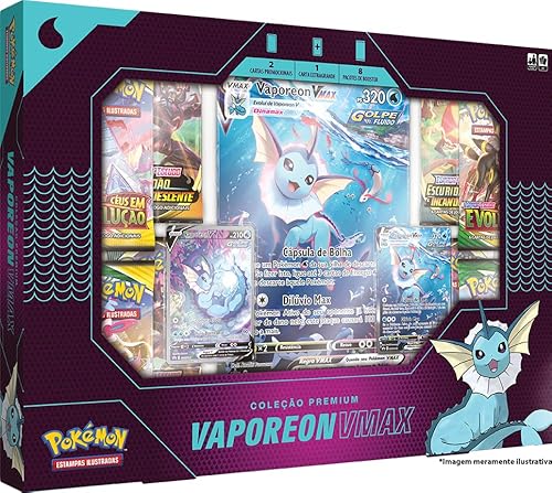 Copag Box Pokémon Vaporeon Vmax, Estampado